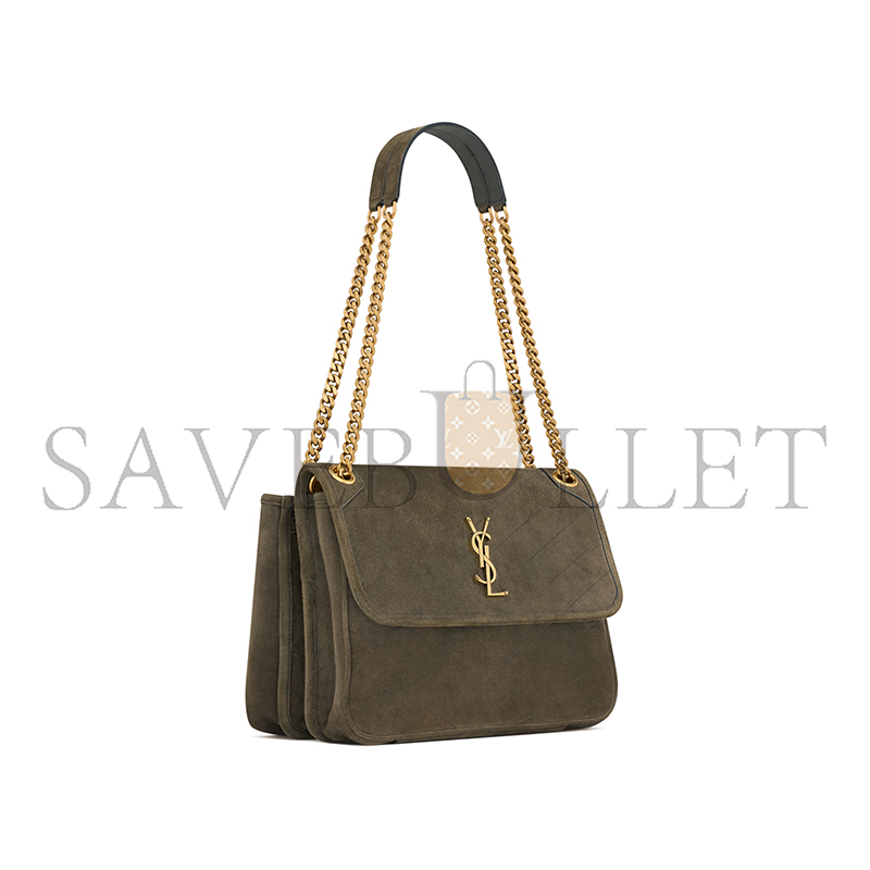 Y51 NIKI TRIPOUCH IN SUEDE 8129431U8073212 (28*20.5*13.5cm)